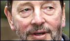 David Blunkett close up
