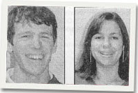 Jac Powell (Haman) a Elen Royles (Siwan)