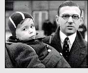 Hansi, being held by Nicholas Winter