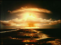 Так виглядав би вибух ядерної бомби