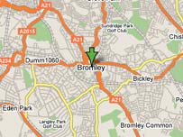 map of bromley