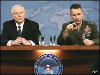 ژنرال پيتر پيس و رابرت گيتس