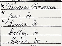 Paxman family appear on 1851 census in Bradford