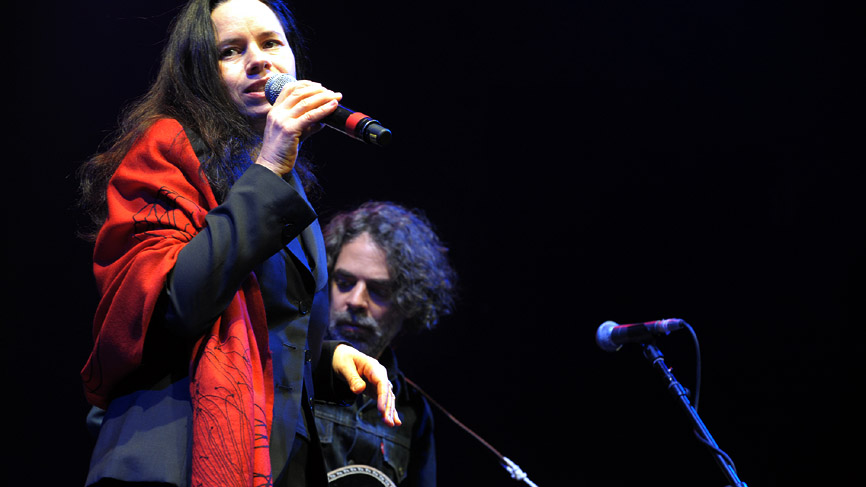 Natalie Merchant live at Glasgow Royal Concert Hall. Photo by Louis Decarlo