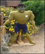 Hulk Scarecrow