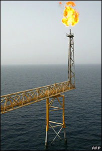 Campo de exploração no Irã