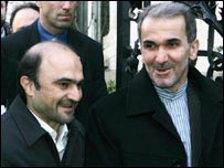 ईरान और यूरोपीय संघ के प्रतिनिधि