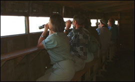 Arriving at Havergate Island (photo: Louise Baker)