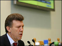 Голова ЦВК Сергій Ківалов