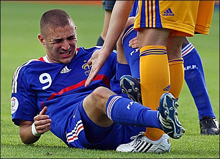 Benzema failed to shine against Romania and was substituted