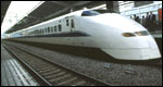 Japanese high speed train