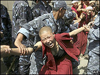 درگیری ها در تبت