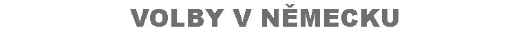 Volby v Německu