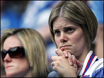 Reading FC fans looking dejected