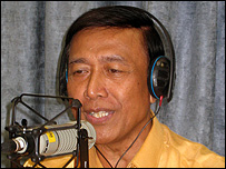 Wiranto berbicara dalam acara Tokoh di BBC Siaran Indonesia