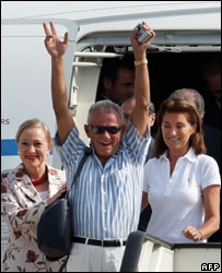 Mjeku palestinez dhe Cecilia Sarkozy