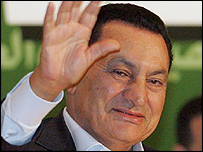 Cumhurbaşkanı Hüsnü Mübarek