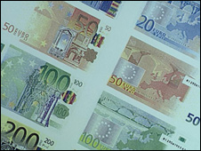 Billetes de euro