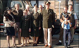 Outside the Kings Hall