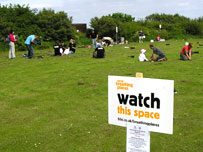 Volunteers at Donmouth Local Nature Reserve