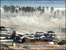 日本大地震引發大海嘯