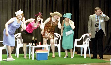 People on stage on in a play 470