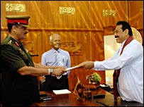 Gen Fonseka was recently appointed as the new CDS by the president (file photo by Sudath Silva)