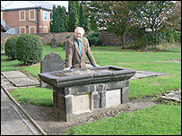 Robert Johnson at St John's Church in Burslem