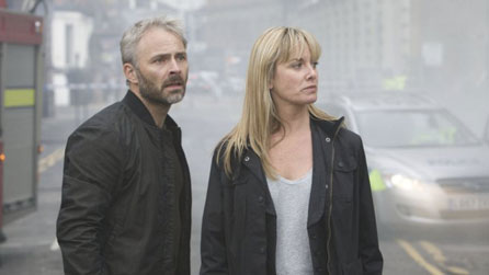DS Ben Holt (Mark Bonnar) and DI Rebecca Flint (Tamzin Outhwaite)
