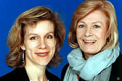 Juliet Stevenson with Vanessa Redgrave