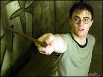 Radcliffe trong vai Harry Potter