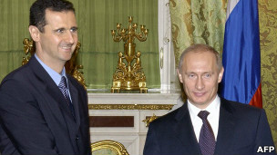 بشار اسد و پوتین