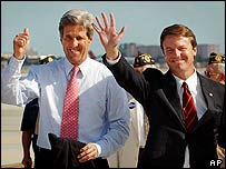 ایڈورڈز کیری کے نائب صدر ہونگے