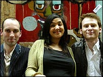 James Brown, Preti Taneja e Ben Crowe