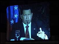 Hugo Chavez na TV