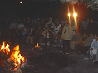 ايرانيان تورنتو در چهارشنبه سوری سال 83 - عکس از بابک رضايی