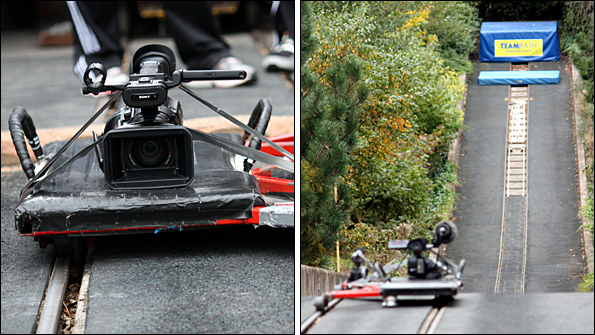 BBC Sport's camera takes a trip down the test track