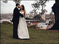 عروس و داماد ایرانی درسیدنی