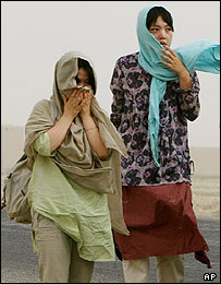 دو گروگان رها شده کره ای