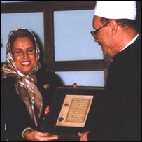 مهری نيکنام و زکی بدوی 