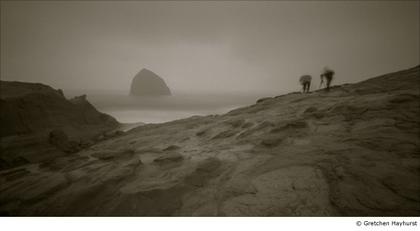 Cape Kiwanda on the Oregon coast by Gretchen Hayhurst