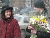 Київ. Тюльпани. Фото УНІАН