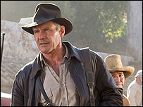 هریسون فورد در ایندیانا جونز