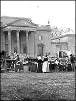 Lady Alda and staff catalogued the salvaged items