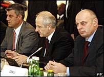Delegacioni kosovar në një takim më të hershëm (arkiv)