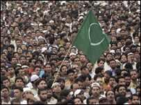 कश्मीर में प्रदर्शन