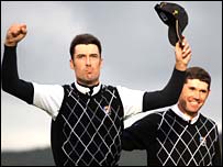 Ross Fisher a Padraig Harrington