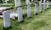 RC airmen's gravestones