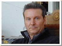 Artist Tom McKendrick. 