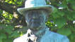 Statue of the former vicar and later, archdeacon, of Llandaff - James Rice Buckley